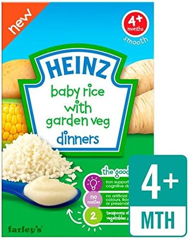 Heinz Savoury Cereales Bebe Riz Aux Legumes 125g Garden Amazon Fr Epicerie