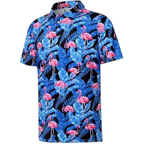 ELETOP Quick-Dry 4-Way Stretch Polo Shirt Cover