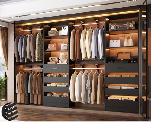 Aheaplus 8-Drawer Black