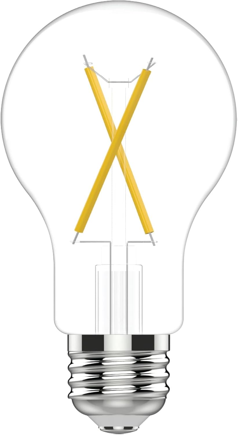 GE Classic LED Light Bulbs, 60 Watt, Bright White, A19 Bulbs (8 Pack)