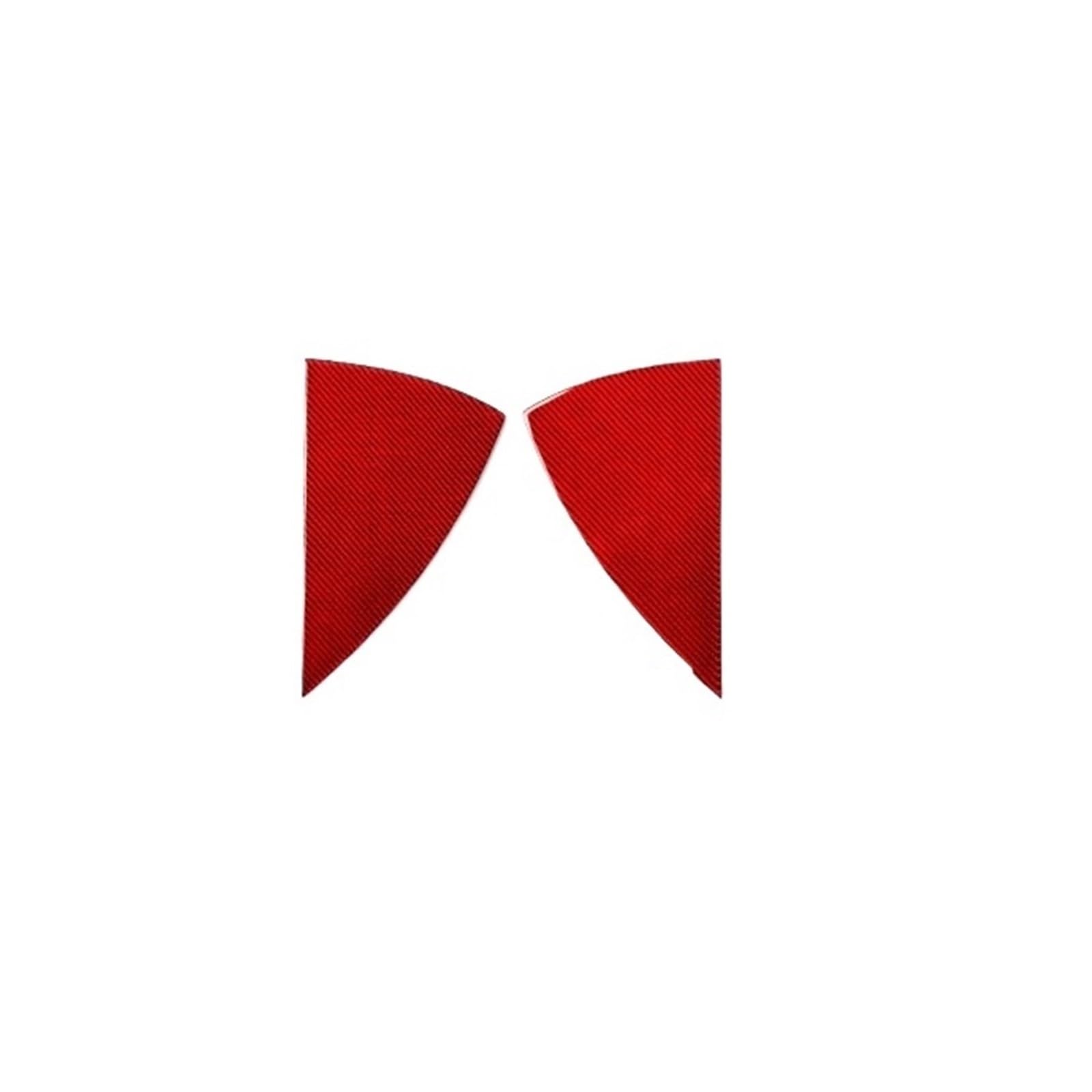 Interior Trim for Tesla for Model Y for Juniper 2025 for Model 3 for Highland Carbon Fiber Car Interior Dashboard Panel Side Sticker Trim Tuning Auto Central Inner(New 3 Red LHD)