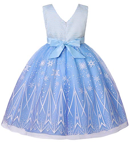 Betusline Girls' Lace Dressy Dress with Belt (3-12 Years)2