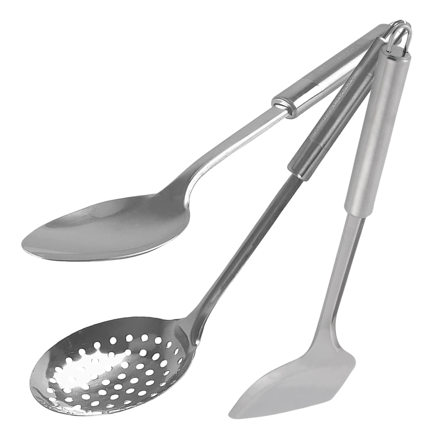 Heart Home Stainless Steel Kitchen Utensil, Cookware Set, Kitchen Tool- Set of 3 (Skimmer & Spatula & Slotted Turner) (Silver) (B09PGD9Y2T) Amazon Price History, Amazon Price Tracker