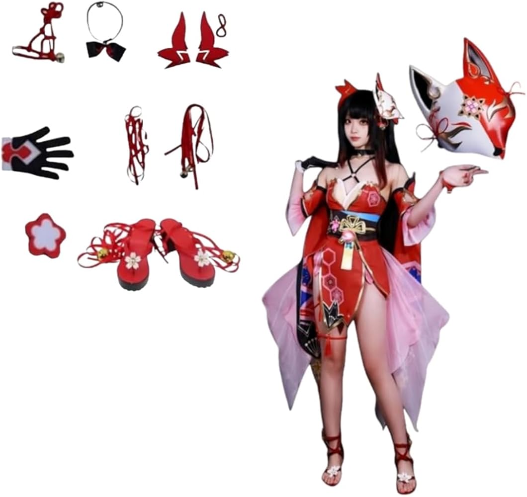 Amazon.co.jp: [モモ] 崩壊 スターレイル 花火 コスプレ衣装 ウィッグ