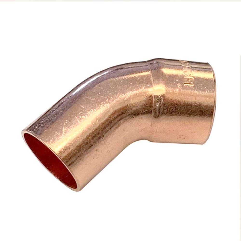28mm 45 Degree Obtuse Street End Feed WRAS Approved Embrass