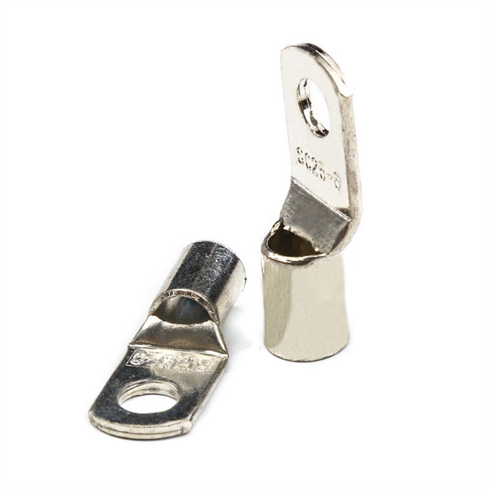 Ringkabelschuhe 140/100-teiliges Sortiment verzinnter Kupferösen, Ring-Elektrodrahtverbinder, SC-Bare-Crimp-Terminals, Kabelspleiß-Terminal-Kit(100pcs)