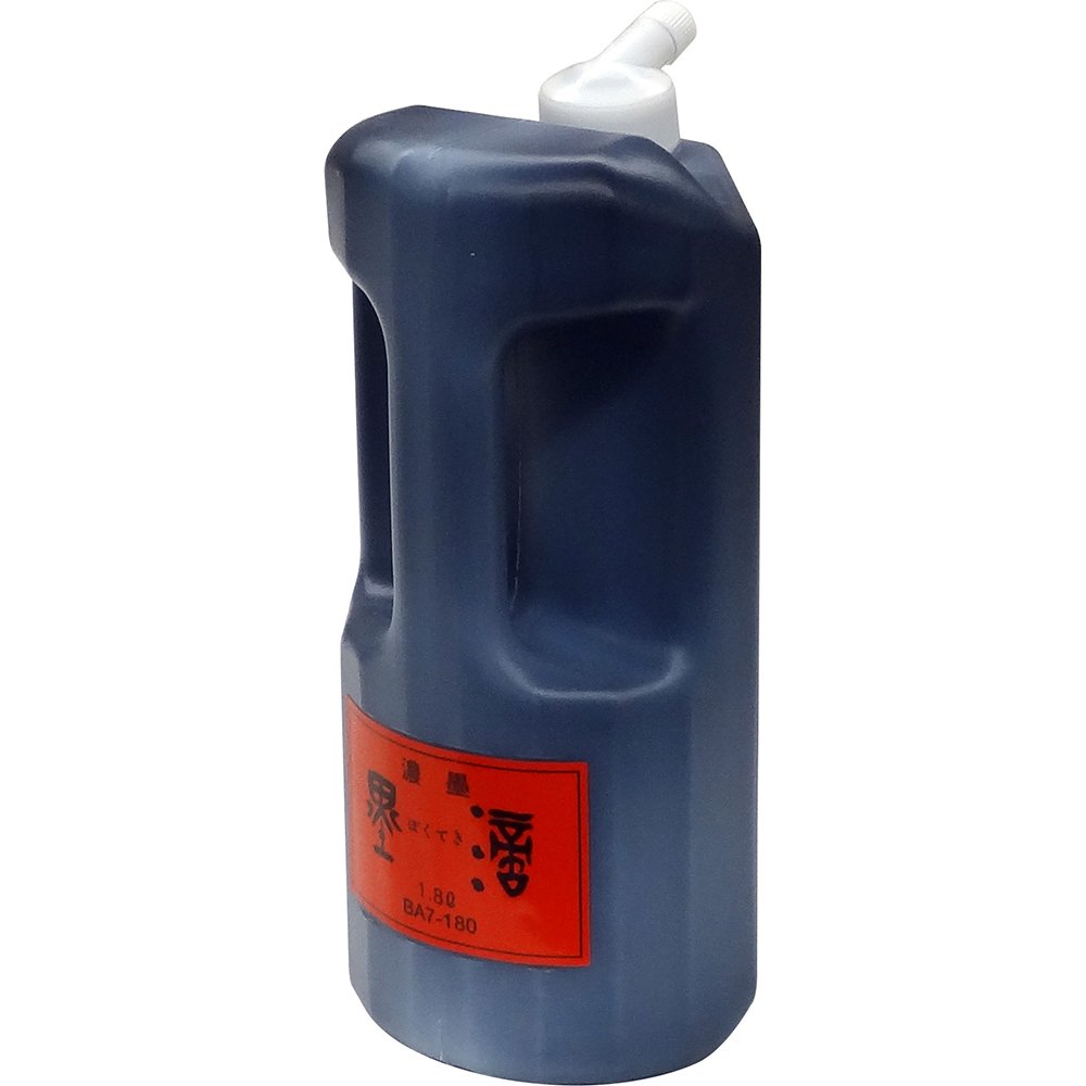 Amazon.co.jp: 呉竹(Kuretake) 墨汁 濃墨墨滴 1.8L BA7-180