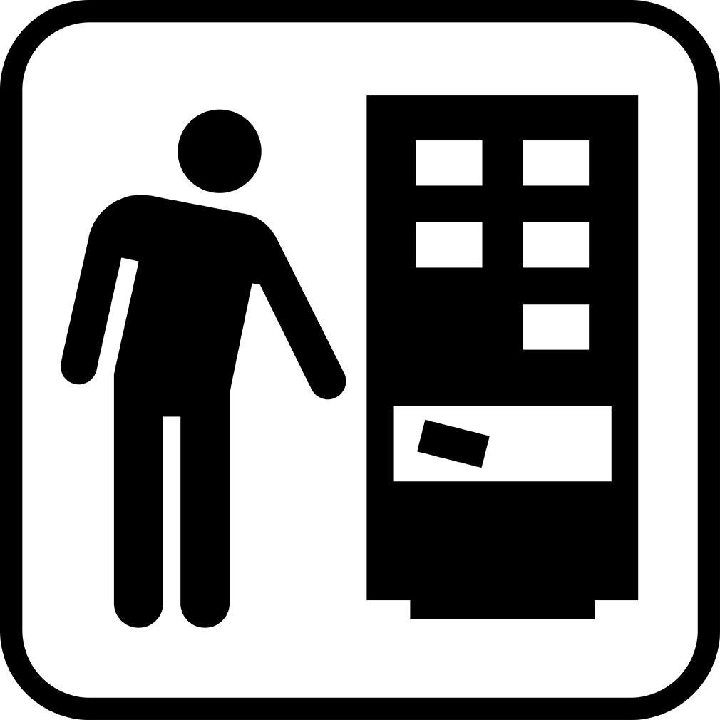 Vending Machine Public Plaques And Signs Outdoor Funny Metal Sign 12X12 inch