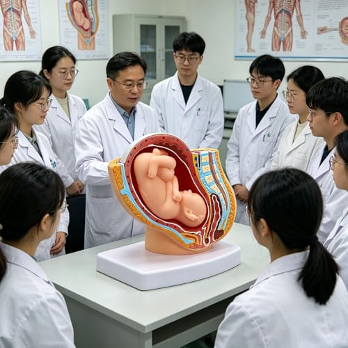 Modelo pélvico de simulación con feto para resolver dudas de obstetricia 7
