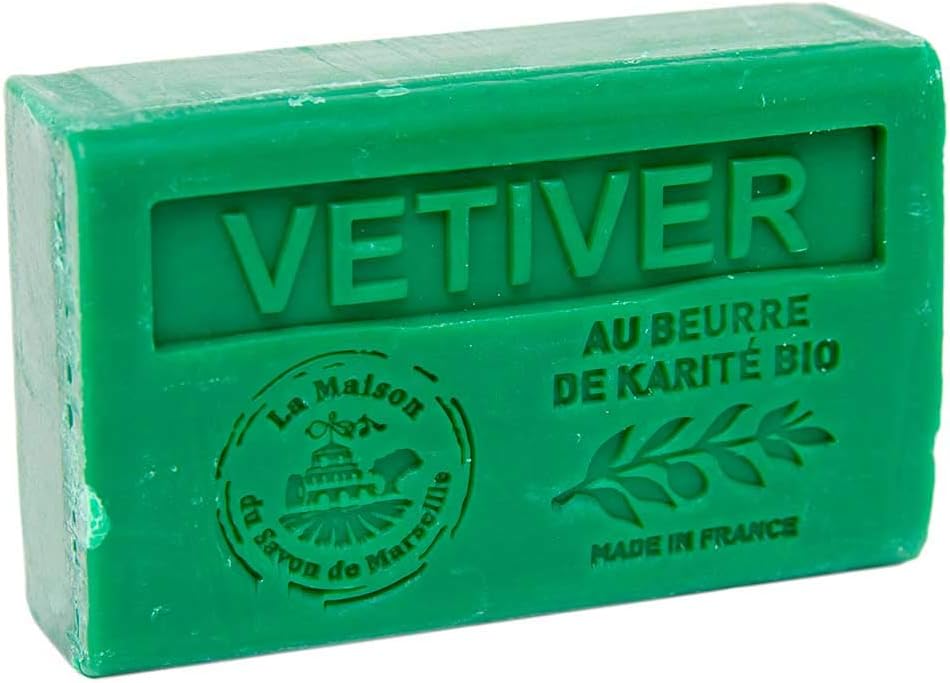 French Soap, Traditional Savon de Marseille - Vetiver 125g