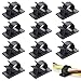 Sujeta Cables, JTDEAL Clips de Cable Ajustable (50pcs), Nylon Cable Abrazadera de...