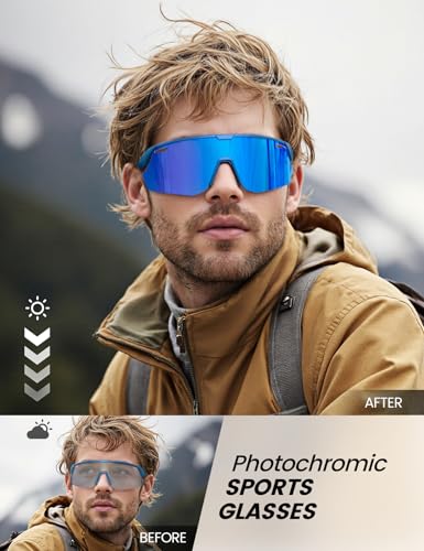 Image of Lamicall 24g Polarized Sports Sunglasses for Men Women - UV400 Protection Sun Glasses for Baseball Running Cycling Fishing