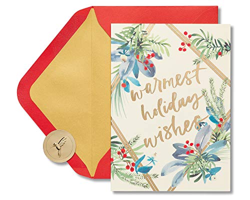 Papyrus Holiday Cards Boxed With Envelopes, To A Wonderful Season, Warmest Holiday Wishes (14-Count) #TOP2