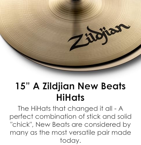 A' Zildjian NewBeat HiHat 15\, Traditional Finish