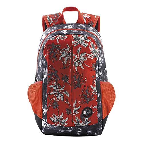 Mochila Escolar Esportiva Poliéster Vermelha Estampada Mormaii