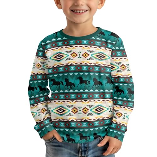 Image of Uourmeti Teens Girls Long Sleeve T Shirts Fall Outfits Boys Active Sportswear Running Tops