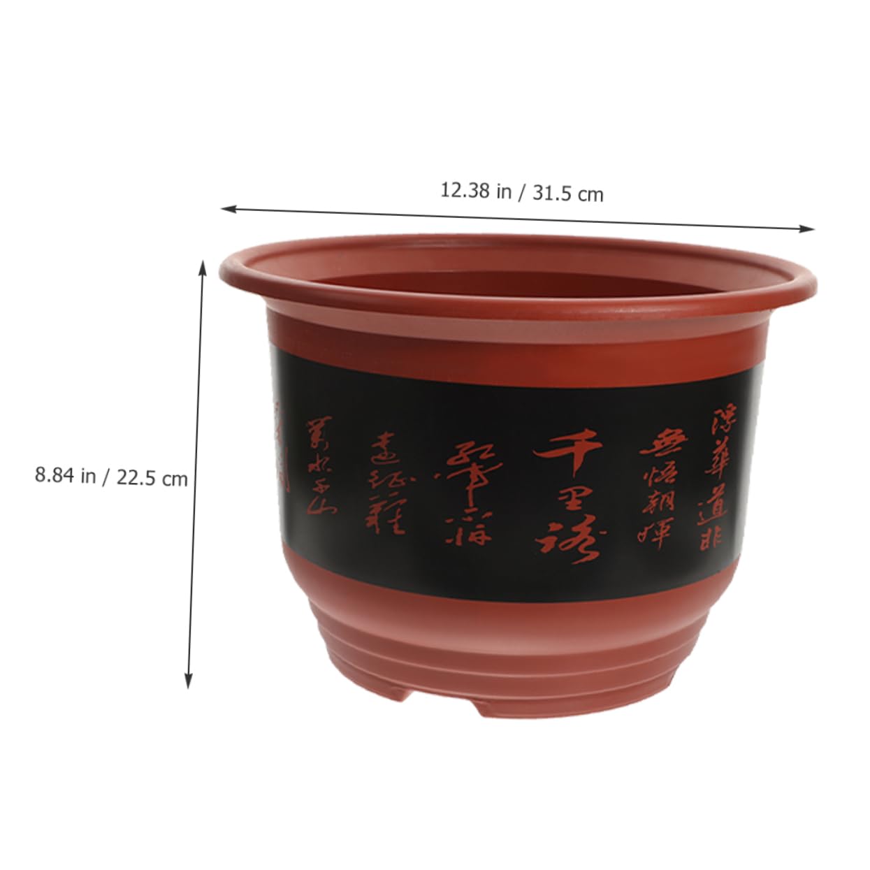 HANABASS 2pièces Pot De Fleurs Plastique Drainage pour Orchidées Pots De Pépinière Jardinière Extérieure Printanière pour Plantes