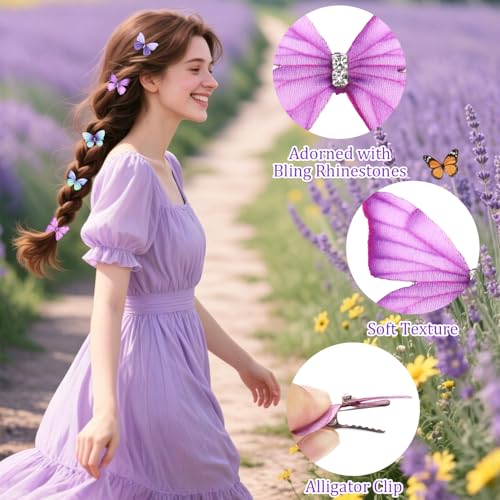 Pinzas de Mariposa Móviles Atoden, Pack de 20 miniatura 6