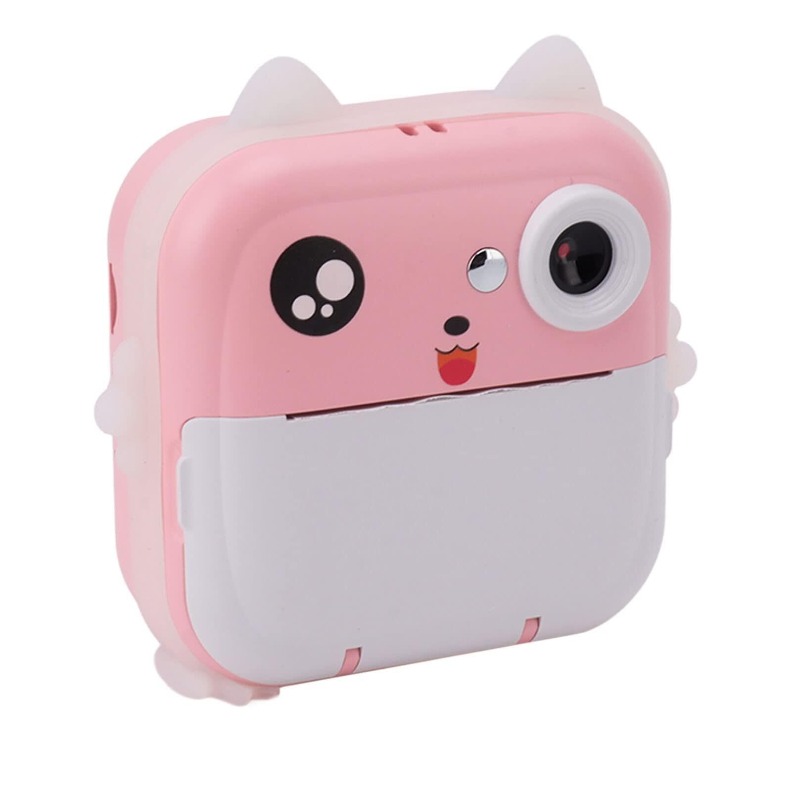 Cyfrowa kamera do druku dla dzieci, dziecięca kamera do druku cyfrowego ładowanie USB 5 V 24 MP automatyczne ustawianie ostrości 800 mAh do domu