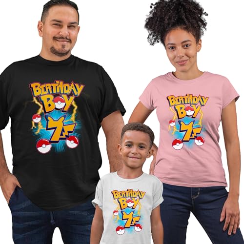 Personalized Birthday T-Shirts Matching Family Tees Pink White4