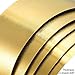 uxcell Brass Sheet Roll, Metal Foil Plate 1000mm x 15mm x 0.2mm