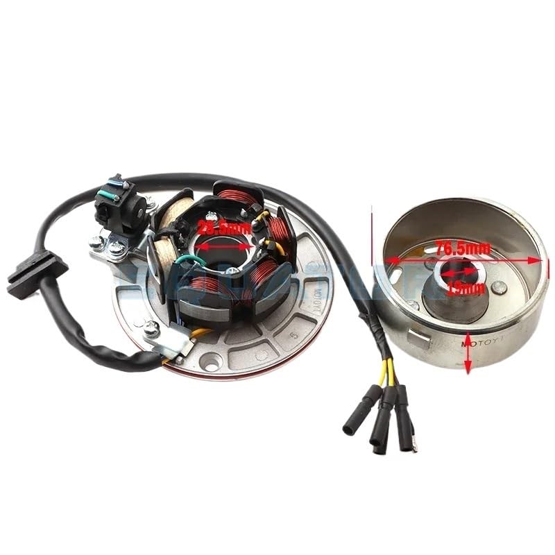 Kit bobine stator allumage moto haute precision YINXIANG - 6