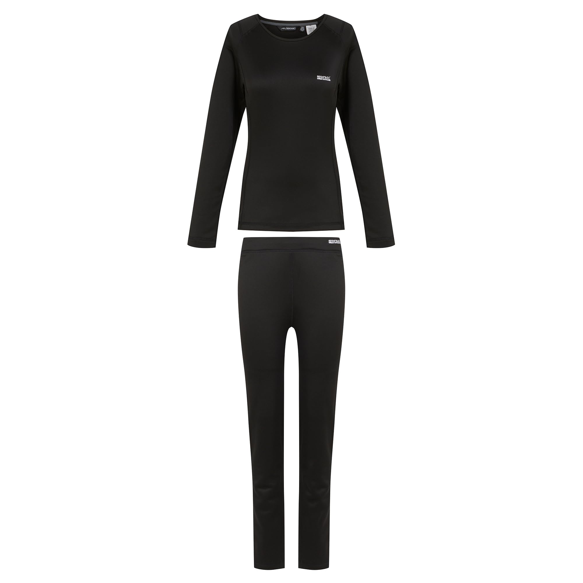 Regatta Thermal Base Layer Set Black Size 18