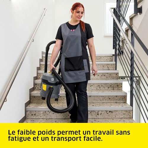 Karcher T11 / 1 Classic Aspirateur poussières professionnel léger ultra silencieux 61 Db cable 7 5m flexible 2m cuve 11 - vue 5