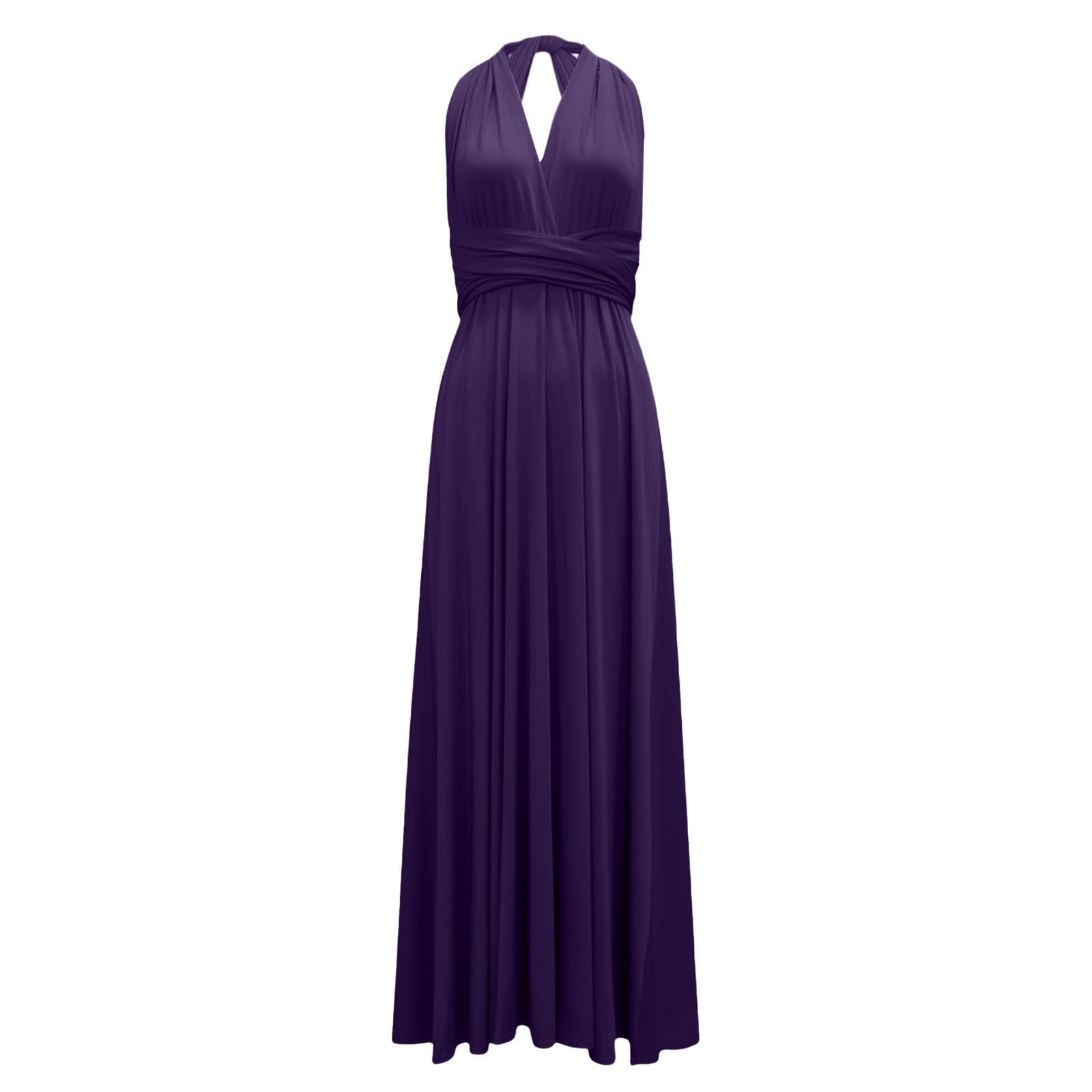 Elegante Abito da : Vestito Versatile per Cocktail, Occasioni Formali e Feste con Lungo Strascico.