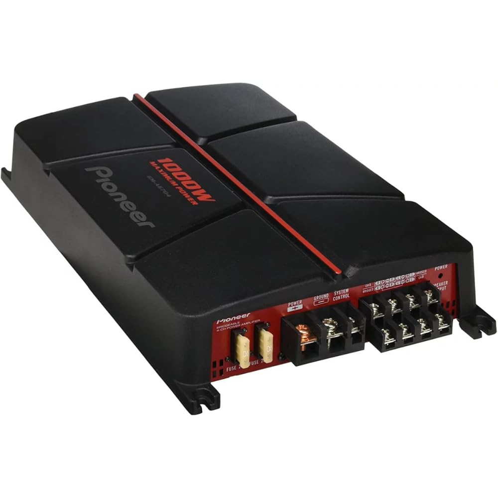 Pioneer GM-A6704 Amplificateur pontable 4 canaux avec amplification des basses