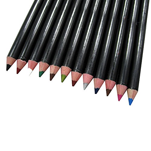 Contever® Set 12 colores Prueba Agua Lápices Ojos