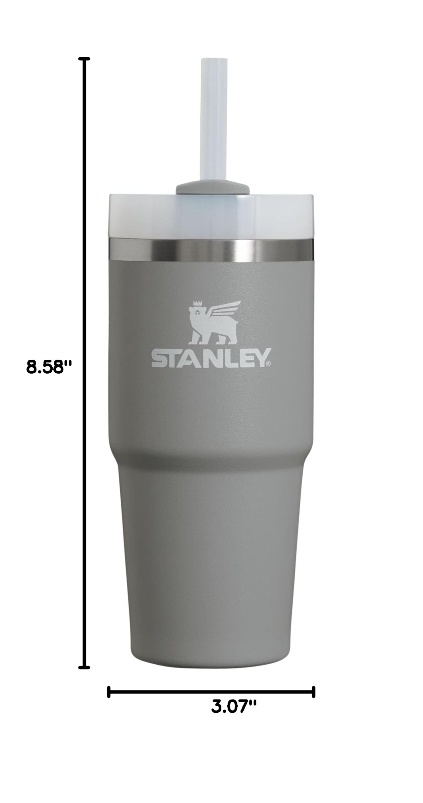 STANLEY Quencher H2.0 Tumbler with Handle and Straw 30 oz | Flowstate 3-Position Lid | Cup Holder Compatible for Travel | Insulated Stainless Steel Cup | BPA-Free | Rose Quartz 2.0: Stone Classic
