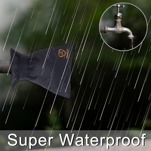 image for Hedoc Pro Outdoor Faucet Covers for Winter Freeze Protection, 2 Pack 6