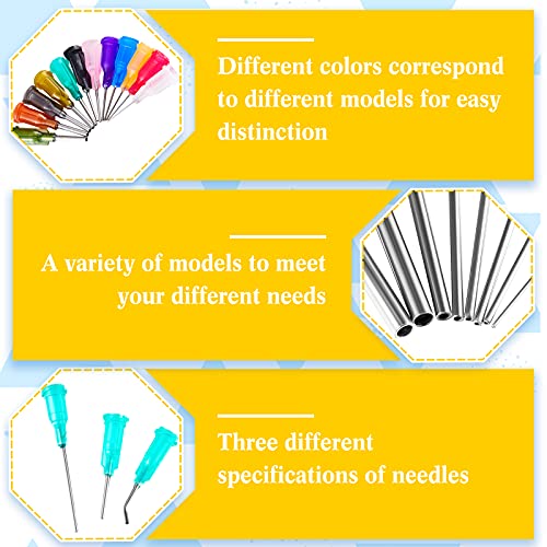 Bbto 90 Pieces Blunt Tip Dispensing Needle With Luer Elbow Blunt Needle 1Inch 0.5Inch Industrial Liquid Dispenser Needle Stainless Steel Syringe Needle For Adhesive Glue Dispensing 3 Styles All Gauge thumb #4