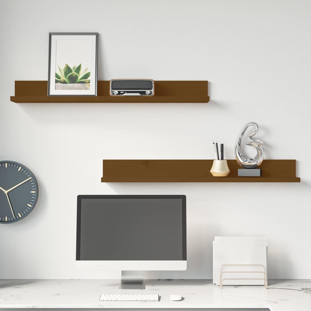 Étagère murale miel pour gagner de la place : étagères de rangement pour outils de cuisine