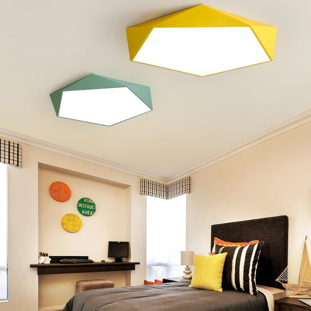 Lampada da Soffitto A LED in Stile Macaron 3000-6000K Plafoniera Dimmerabile A Risparmio Energetico Piatta Moderna Vicino agli Apparecchi di Illuminazione A Soffitto Plafoniere Facili