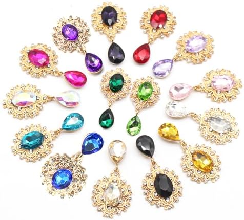 Amazon.co.jp: [Dorasu] ビジューパーツ 15色 15個セット ジュエル  