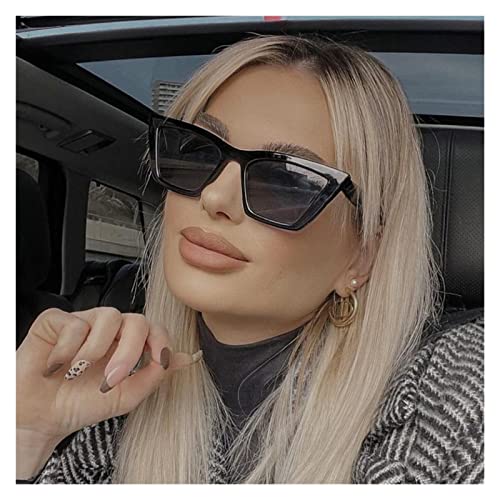 ZIUTNSAV-Cat's Eye Fashion Street Shooting Decorative Sunglasses Men and Women Outdoor Vacation (COLOR:A3609,ONE SIZE)2