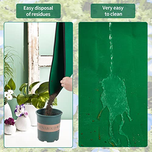 Image of Extra Large Repotting Mat for House Plants Transplanting and Dirt Control Portable Potting Tray Waterproof Potting Mat for Indoor Plants Succulent Gardening Mat Plant Gift for Plant Lovers