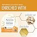 Aveeno Repairing CICA Foot Mask with Prebiotic Oat and Shea Butter, Moisturizing Foot Mask for Extra Dry Skin, 6 Pairs of Single-Use Slippers