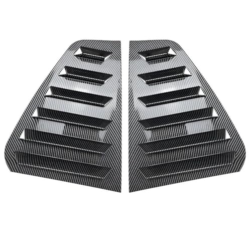 Garniture ventilation latérale pour VW Golf 6 persienne fenêtre anti UV noir brillant