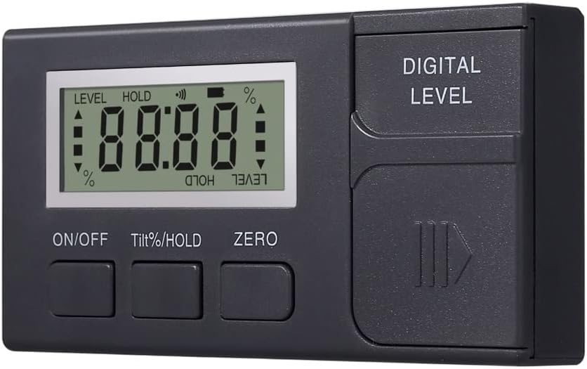 JSEIAJB Digital Miter Saw Protractor Angle Finder with 2 Sides inclinometer Mini Electronic Level Box for Table Saw