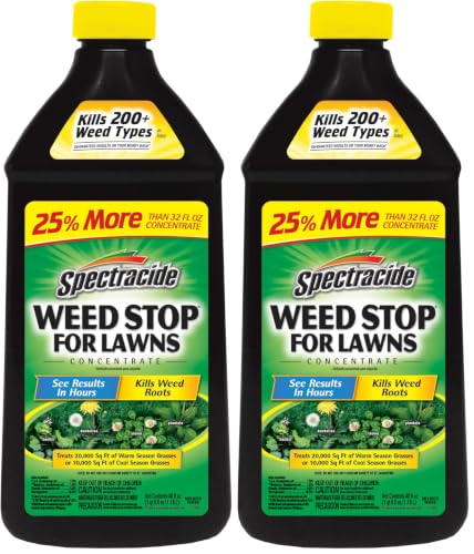 Image of Spectracide Weed Stop for Lawns Concentrate,Kills Weed Roots,Not The Lawn,40 fl Ounce,(Pack of 2)
