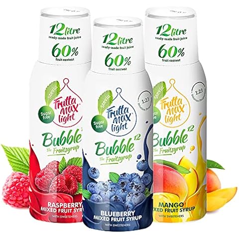 LIGHT Fitness-Sirup Himbeere-Mango-Heidelbeere von FruttaMax Cover