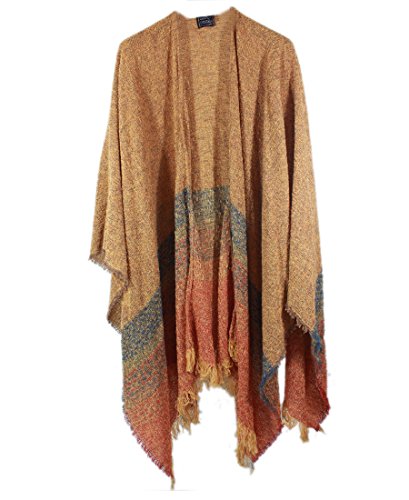 Kerry Woollen Mills Lambswool Ruana (Wrap) - Made in Ireland