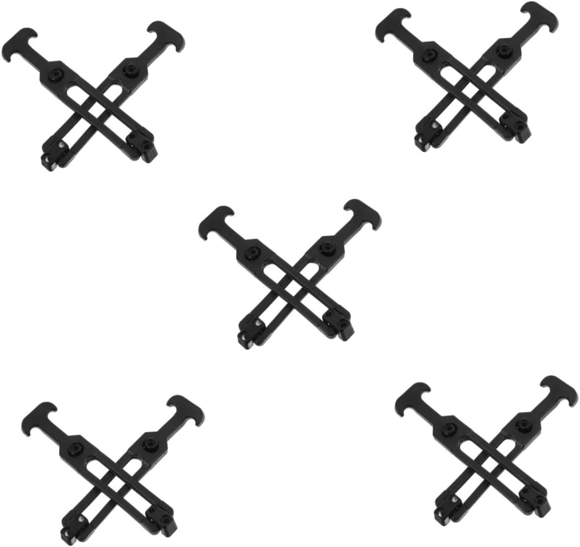 10pcs Rubber Elastic T-Handle Draw Latches Toolbox Hasp for Use Flexible Design Easy to Install for Tool Boxes and Golf Carts