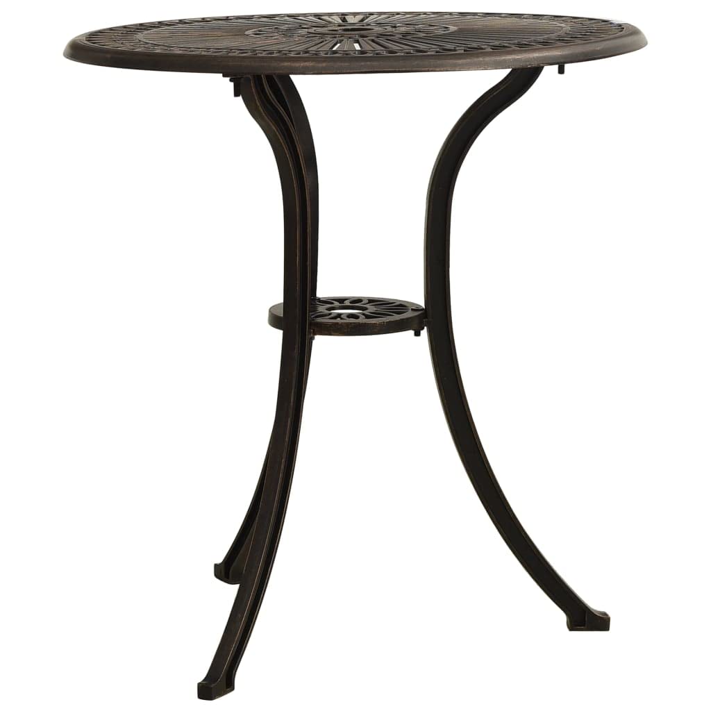 KCCKOM Patio Table Bronze 24.4