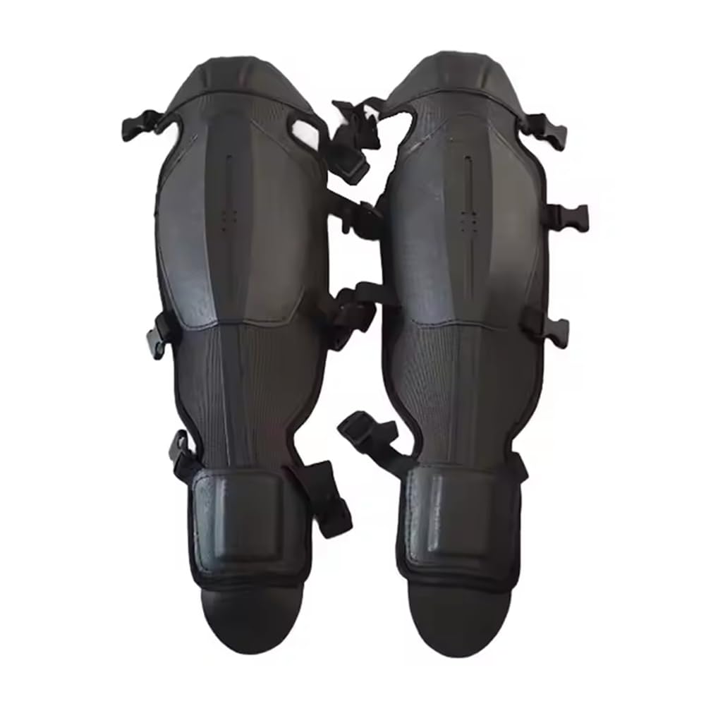 2 Rodilleras de Jardín Fijas Extendidas, 2 Rodilleras de Jardinería, Polainas para Recortadora, Espinilleras Gruesas, Protectores de Piernas para Cortar Malezas y Proteger el Jardín.