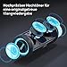 RIENOK Bluetooth Lautsprecher mit Licht Bluetooth 5.3 Musikbox Bass Kabellos Box mit IPX7 wasserdicht Stereo Sound Tragbar