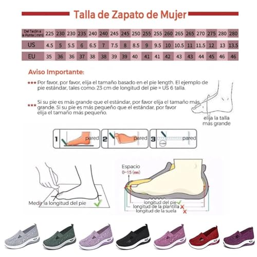 LOSD Orthowalkway Womens Shoes, Women's Woven Orthopedic Breathable Soft Shoes Arch Support, Zapatos Ortopédicos para Mujer2